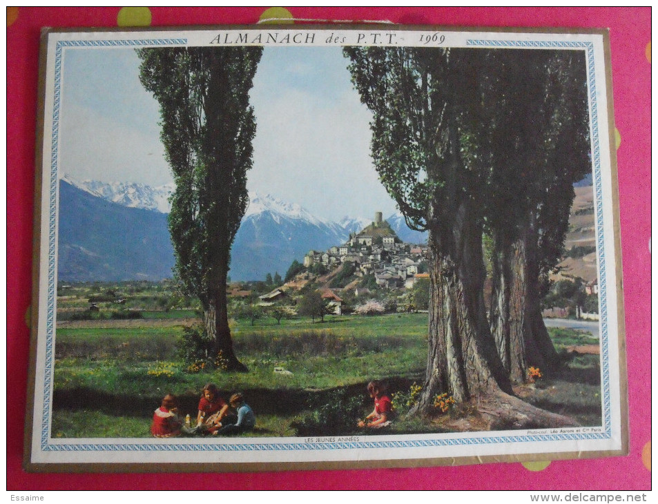 Calendrier P.T.T. 1969. Moulin De Daudet. Almanach PTT - Formato Grande : 1961-70