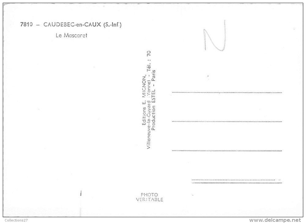 76-CAUDEBEC-EN-CAUX- LE MASCARET - Caudebec-en-Caux