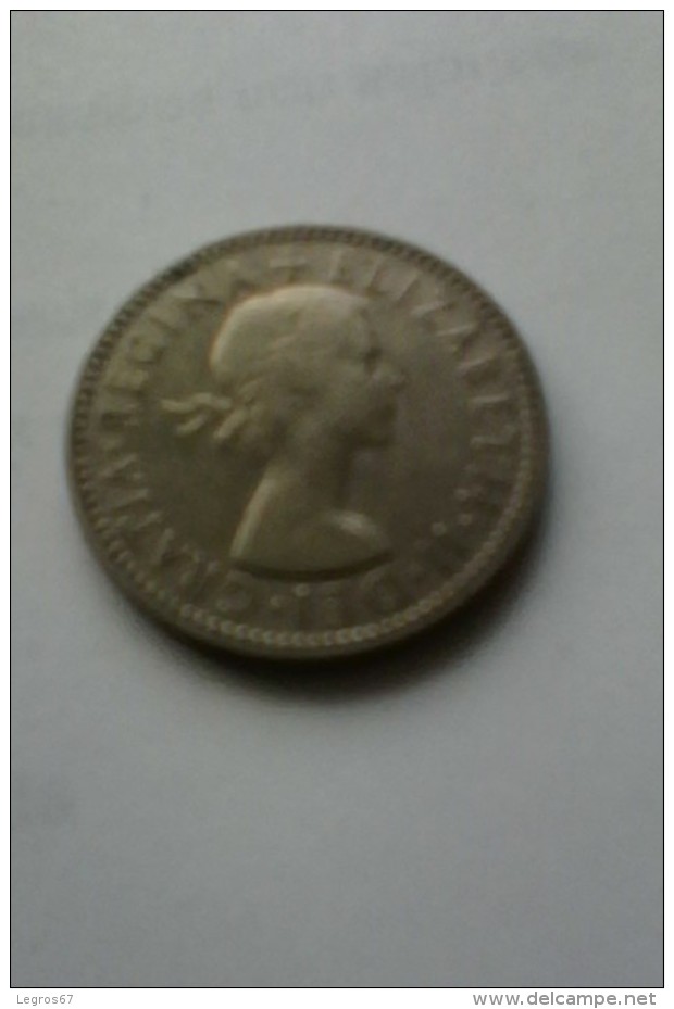 PIECE DE 1 SHILLING 1957 - I. 1 Shilling