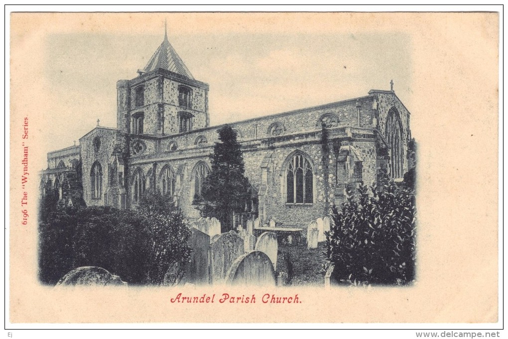 Arundel Parish Church (St Nicholas) - Wyndham - Unused C1907 - Arundel