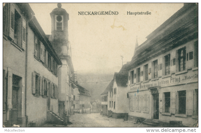 DE NECKARGEMUND / Hauptstrasse / - Neckargemuend