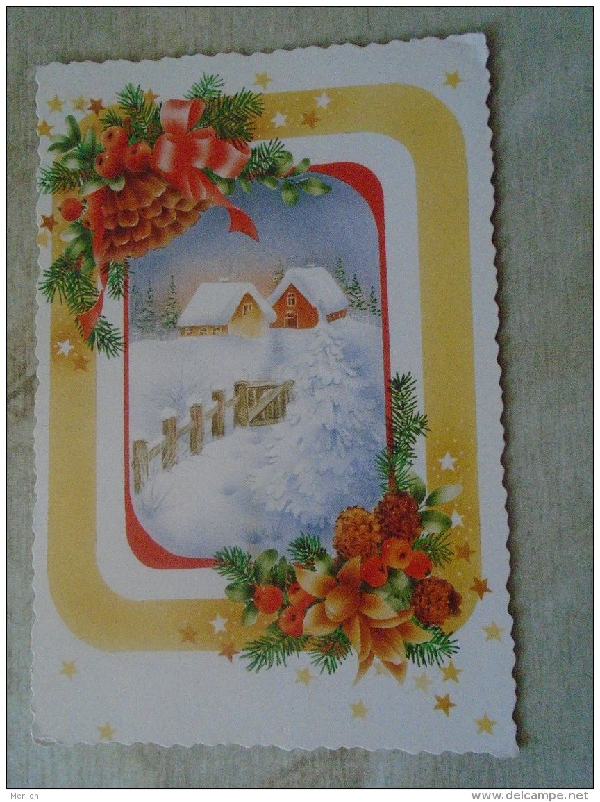 D138453  Hungary  Used Stamps On Postcard  17 Ft  1990's - Usati