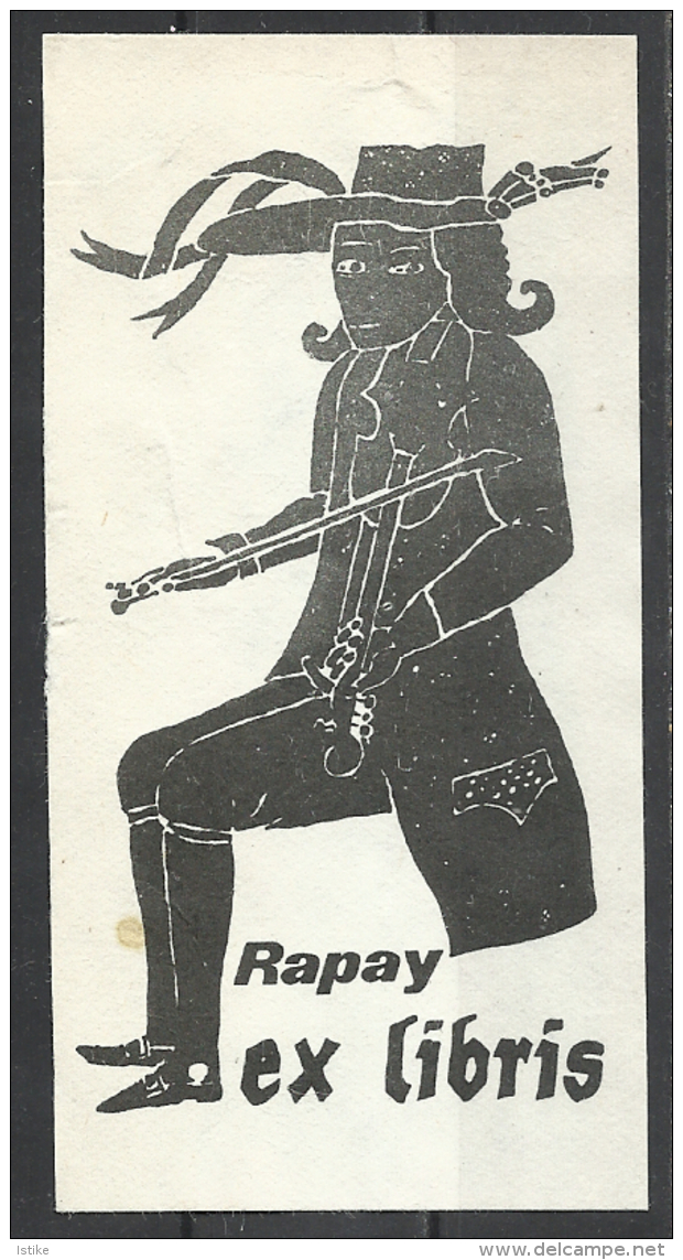 Hungary(?), Ex Libris, Rapay. - Ex-Libris