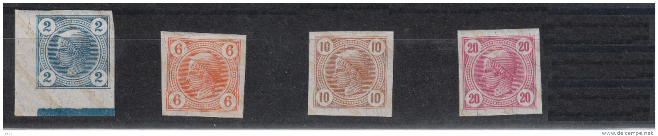 Austria, 1899 - ** Mi. 101/104 - Ungebraucht