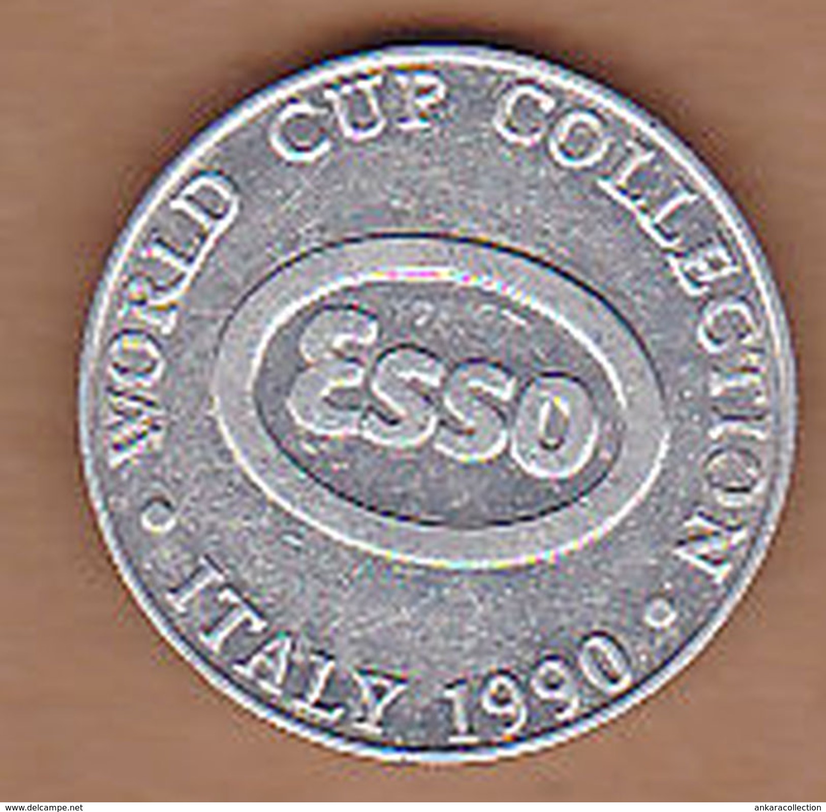 AC - ANDY GORAM ESSO WORLD CUP COLLECTION ITALY 1990 TOKEN - JETON - Noodgeld