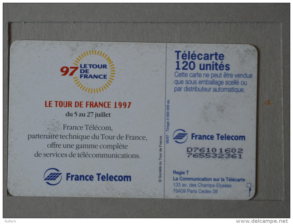 FRANCE    - TELECARTE - CREDIFONE - CALLCARD - TELEFONKARTE   2 SCANS - (Nº15779) - 120 Eenheden