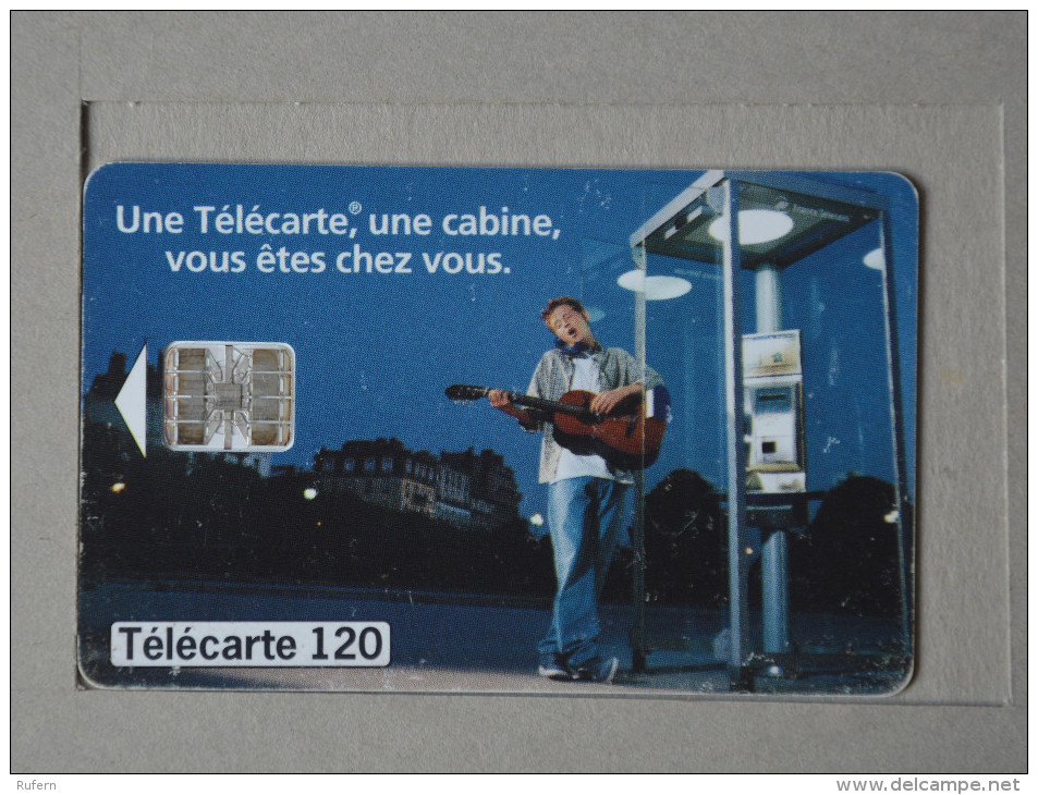 FRANCE    - TELECARTE - CREDIFONE - CALLCARD - TELEFONKARTE   2 SCANS - (Nº15878) - 120 Eenheden