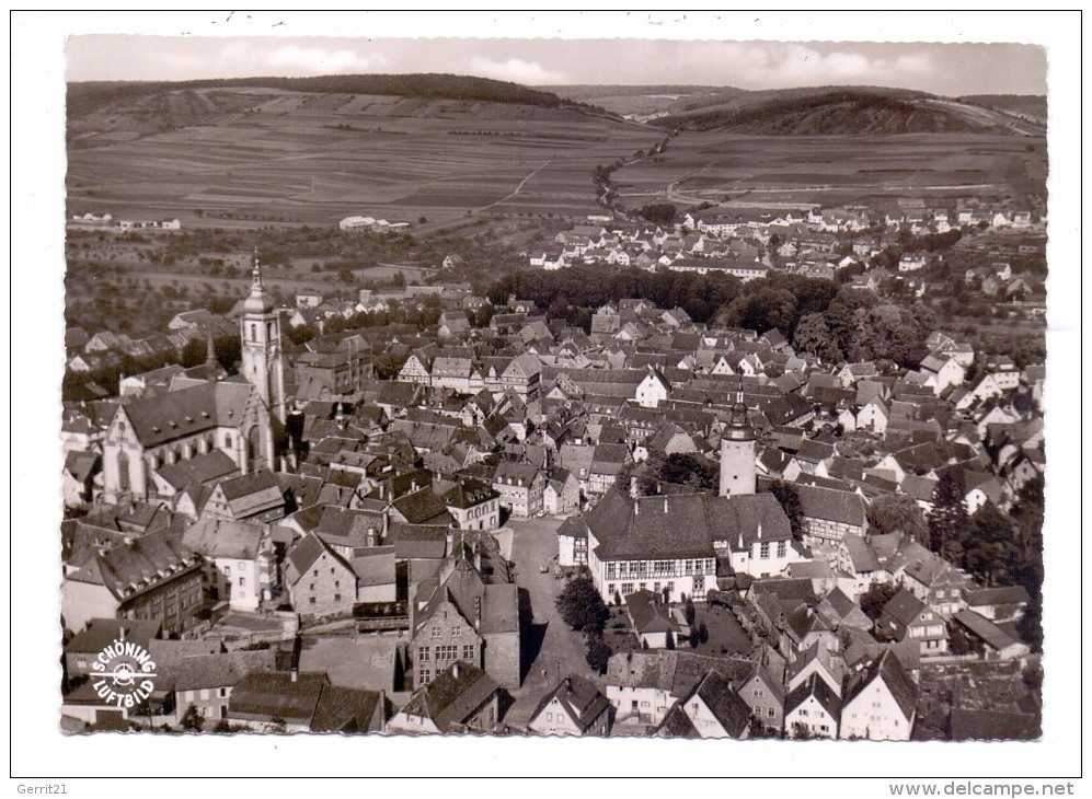 6972 TAUBERBISCHOFSHEIM, Luftaufnahme - Tauberbischofsheim