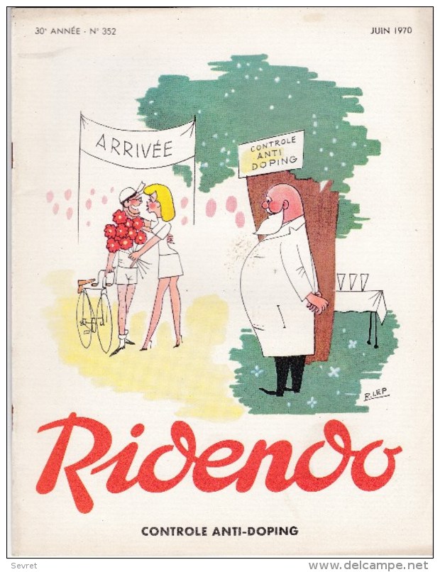 RIDENDO  N° 352 . Revue Humoristique Médicale Illustrée.- CONTROLE ANTI-DOPING - Medizin & Gesundheit