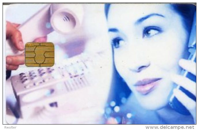 @+ Carte à Puce Telephone - E-voucher - Atos Worldline - Femme (France) - Sonstige & Ohne Zuordnung