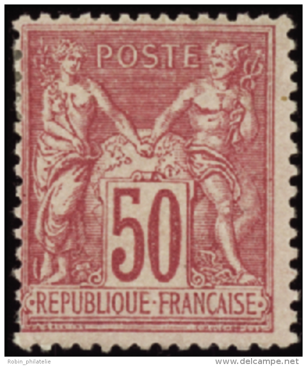 N°98 50c Rose   Qualité:* Cote:275&euro; - Altri & Non Classificati