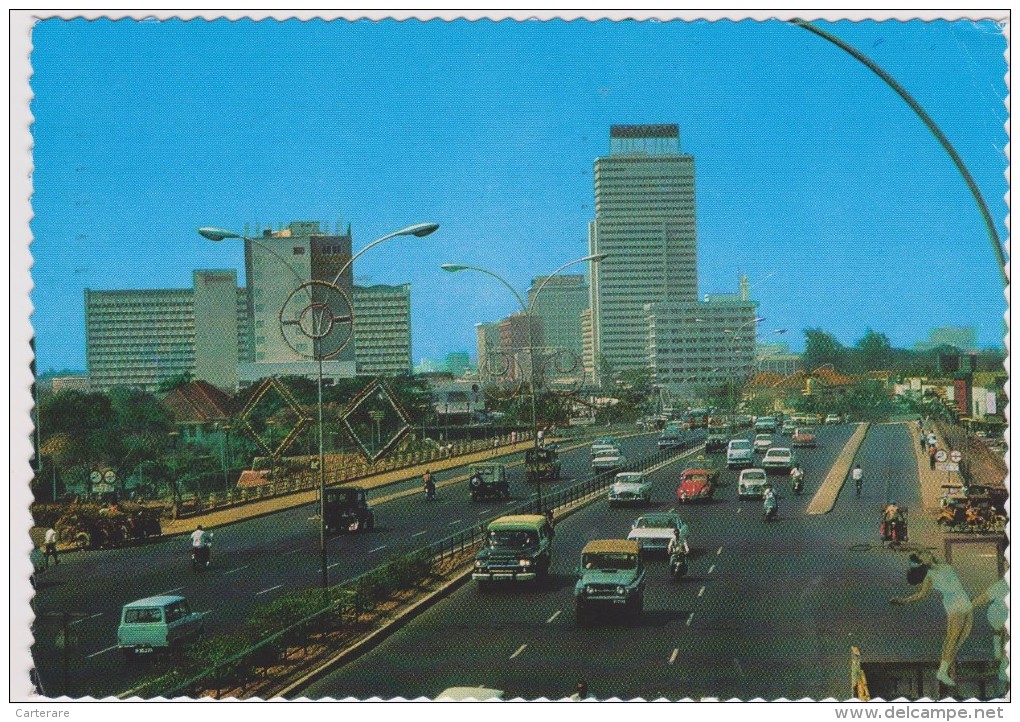 INDONESIE,INDONESIA,ASIE,ASIA;JAKARTA,DJAKARTA,ROAD,ROUTE - Indonesia