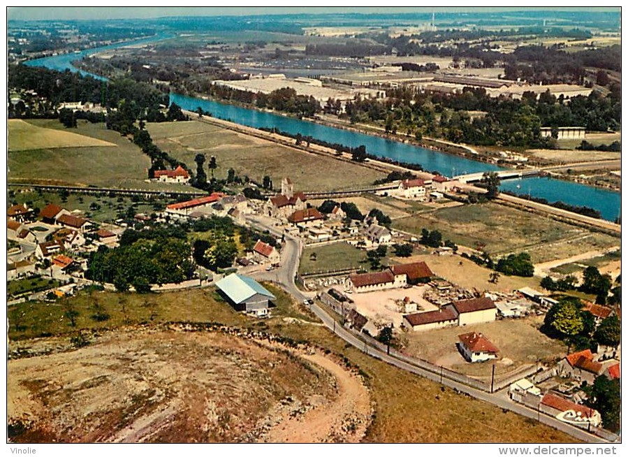 F-16 073 : HEROUVILLE SAINT CLAIR  VUE AERIENNE LA SAVIEM - Herouville Saint Clair