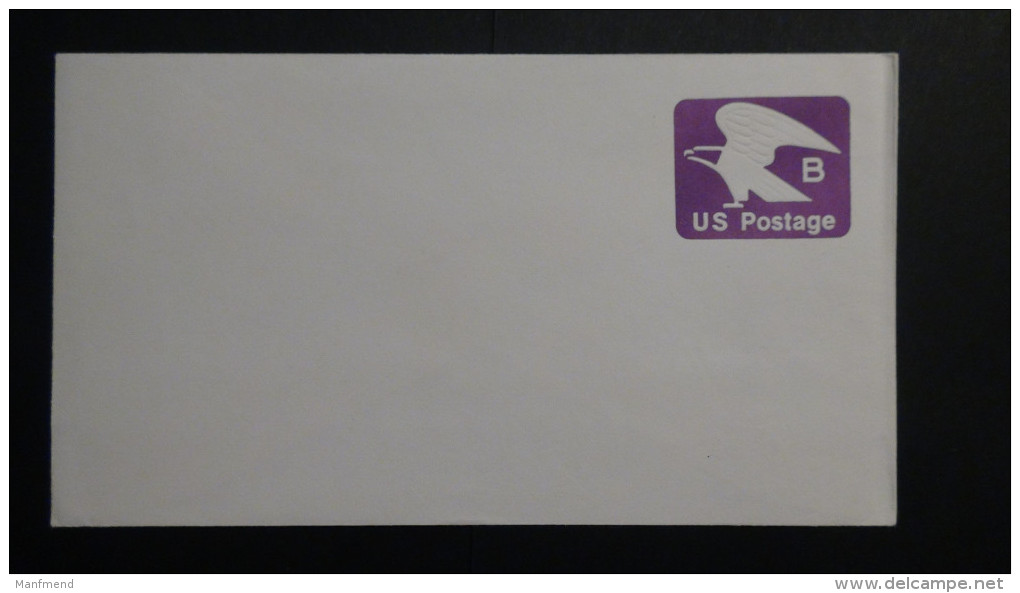 USA - 1981 - 18 Cents "B" Eagle - Envelope - Postal Stationery - Unused - Look Scan - 1981-00