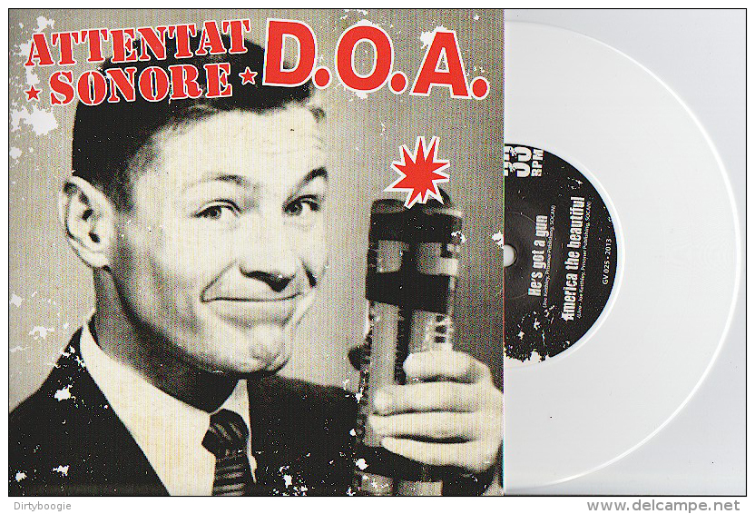 D.O.A. - ATTENTAT SONORE - Split EP - Vinyl BLANC - PUNK - Punk