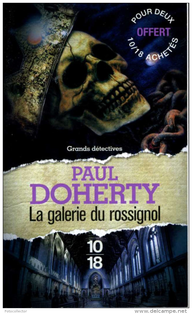 Grands Détectives 1018 N° 3167 : La Galerie Du Rossignol Par Doherty (ISBN 9782264066770 édition Publicitaire) - 10/18 - Grands Détectives