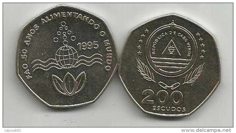 Cape Verde 200 Escudos 1995.  FAO KM#34 - Cap Vert