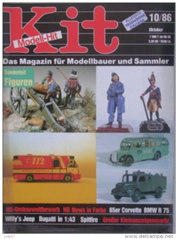 KIT - MODELL-HIT - N.10/86 OKTOBER 1986 - SPITFIRE F XIV E - Germania