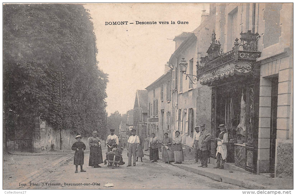 95-DOMONT- DESCENTE VERS LA GARE - Domont