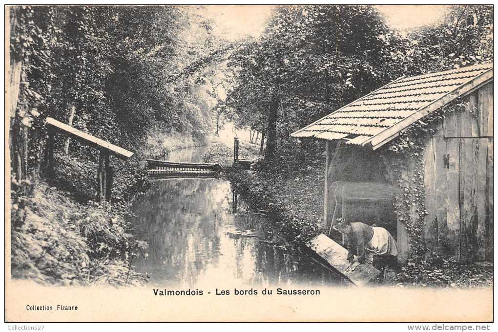 95-VALMONDOIS- LES BORDS DU SAUSSERON - Valmondois