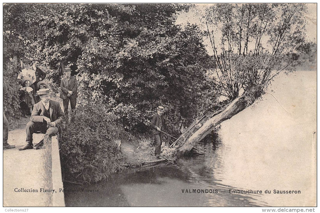 95-VALMONDOIS- EMBOUCHURE DU SAUSSERON - Valmondois