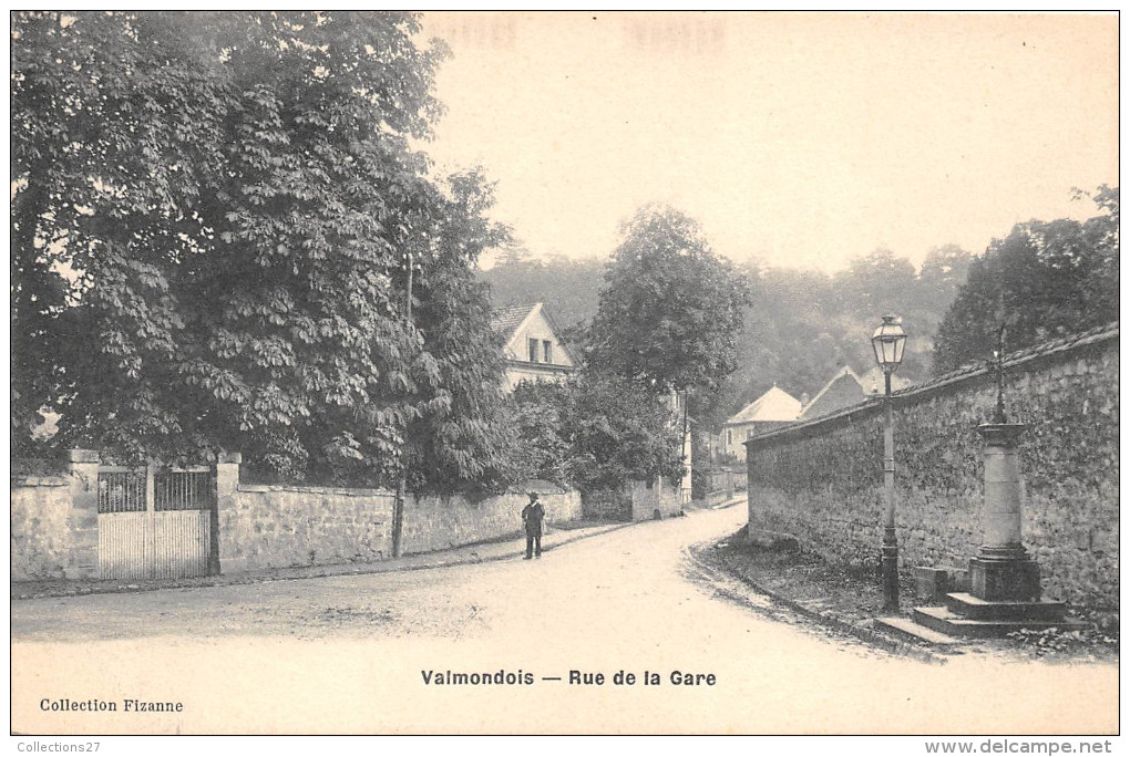 95-VALMONDOIS- RUE DE LA GARE - Valmondois