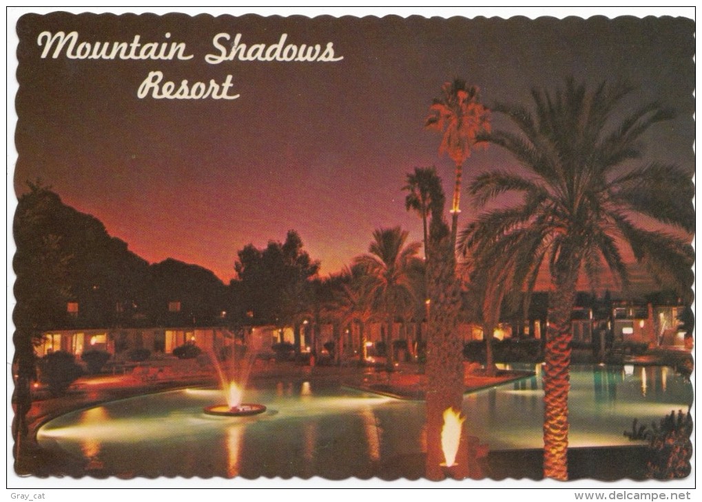 Del Webb's Mountain Shadows Resort, Scottsdale, Arizona, Unused Postcard [18857] - Scottsdale