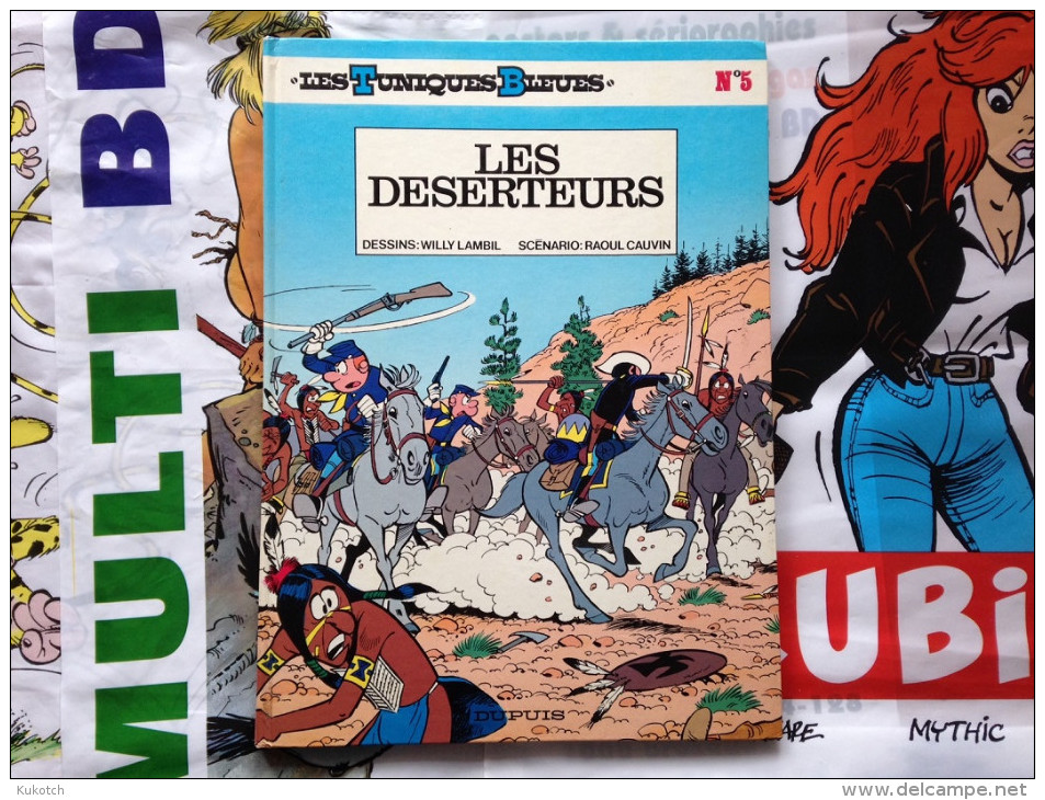 BD Tuniques Bleues - Les Déserteurs - Tome 5 (1984) - Tuniques Bleues, Les