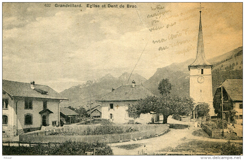 SUISSE(GRANDVILLARD) - Grandvillard