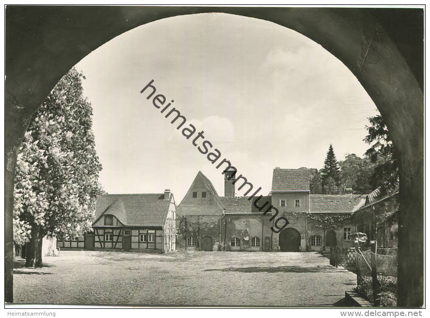 Berlin - Jagdschloss Grunewald - Blick Durch Das Tor - Foto-AK Grossformat - Deutscher Kunstverlag München - Grunewald