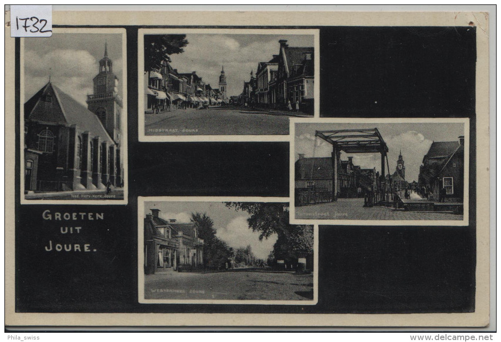 Groeten Uit Joure - Kerk, Midstraat, - Joure