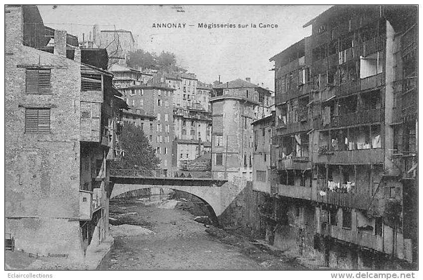 Annonay     07     Rivière De La Cance. Mégisserie - Annonay