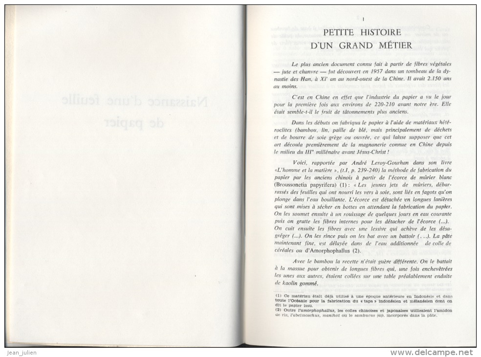 63 - AMBERT - Moulin Richard De Bas  - " Naissance D'une Feuille De Papier " - BOITHIAS - MONDIN - Auvergne