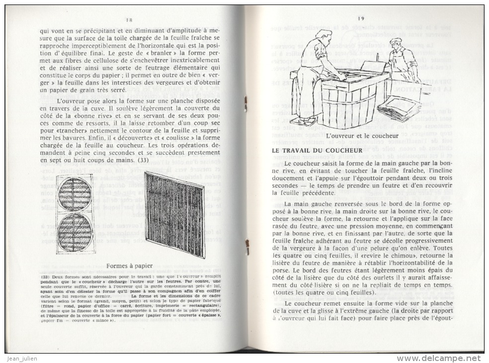 63 - AMBERT - Moulin Richard De Bas  - " Naissance D'une Feuille De Papier " - BOITHIAS - MONDIN - Auvergne