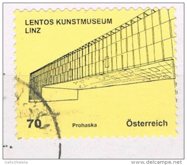 2012 - AUSTRIA - LENTOS KUNSTMUSEUM LINZ. USATO, - Used Stamps