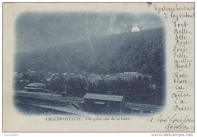 Chaudfontaine - Vue Générale De La Gare (précurseur...épitaphe) - Chaudfontaine