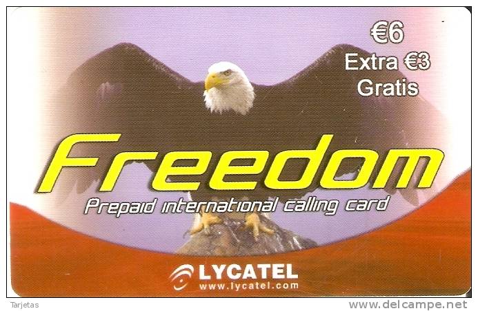 TARJETA DE ESPAÑA DE UN AGUILA (EAGLE-BIRD) - Aigles & Rapaces Diurnes