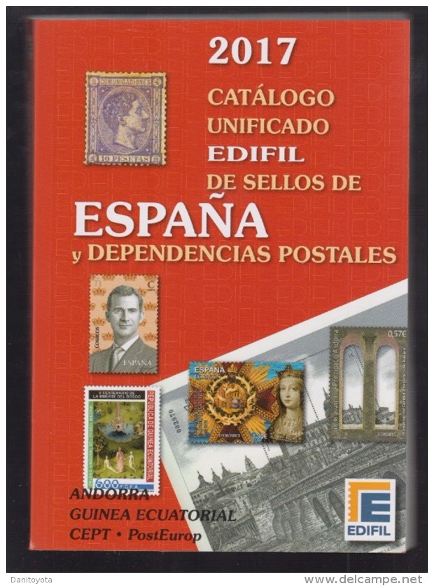 EDIFIL 2017. CATALOGO UNIFICADO DE SELLOS DE ESPAÑA. Y DEPENDENCIAS POSTALES - Filippijnen