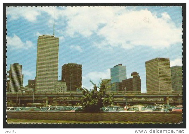 HOUSTON Texas Skyline Stamp National Parks Alsaka 1976 - Houston