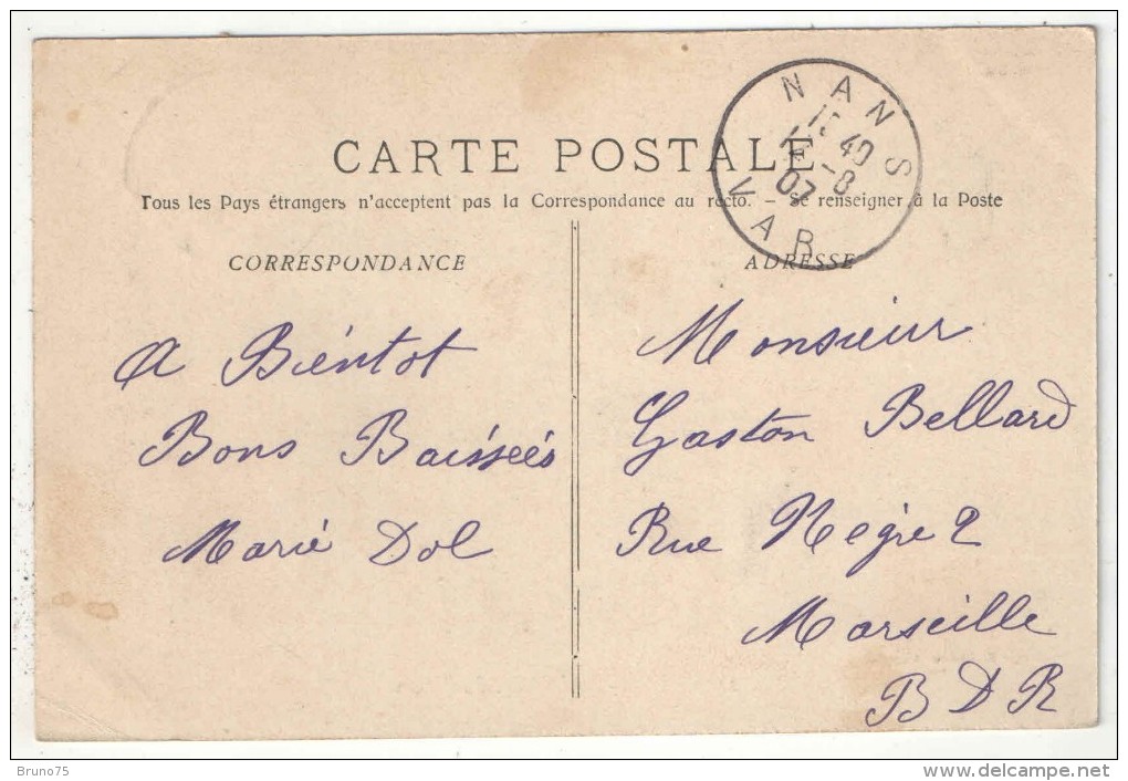 83 - NANS - La Fontaine Du Perron - Lacour 2456 - 1907 - Nans-les-Pins