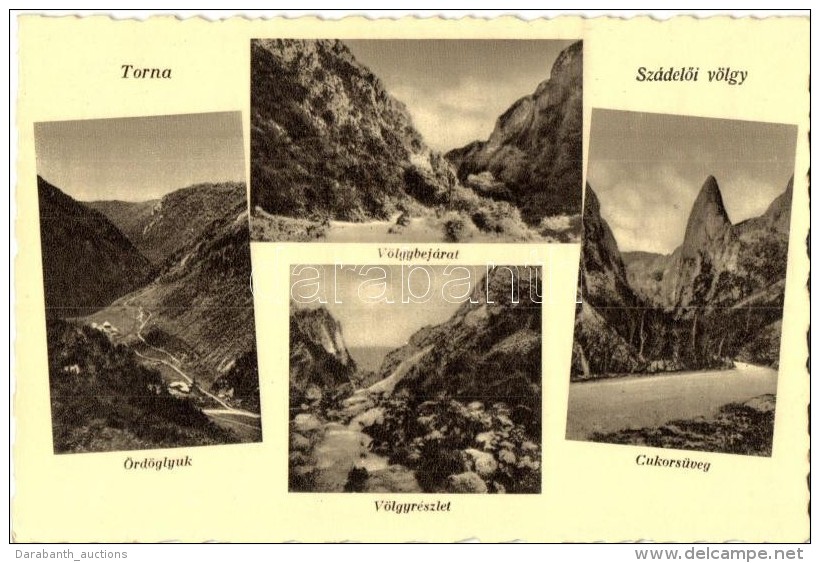* T1/T2 Torna, Turna Nad Bodvou; Völgy, Cukorsüveg Hegy / Valley, Mountain - Unclassified