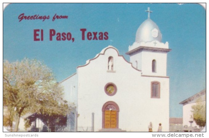 Texas El Paso Corpus Christi De La Ysleta Mission - El Paso