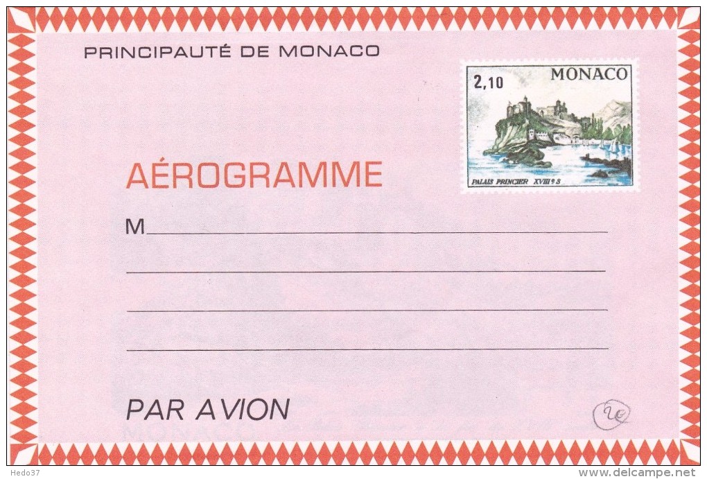 Monaco - Entiers Postaux - Postal Stationery