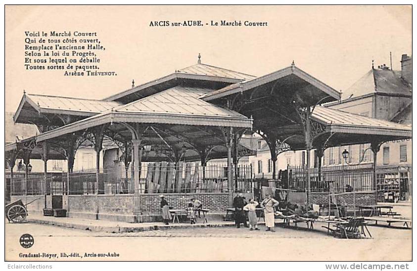 Arcis Sur Aube    10    Marché Couvert - Arcis Sur Aube