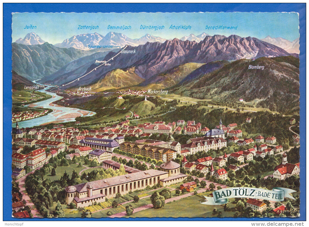 Deutschland; Bad Tölz; Panorama; Bild2 - Bad Toelz