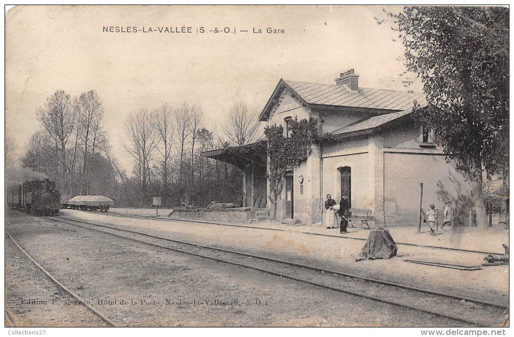 95-NESLES-LA-VALEE- LA GARE - Nesles-la-Vallée