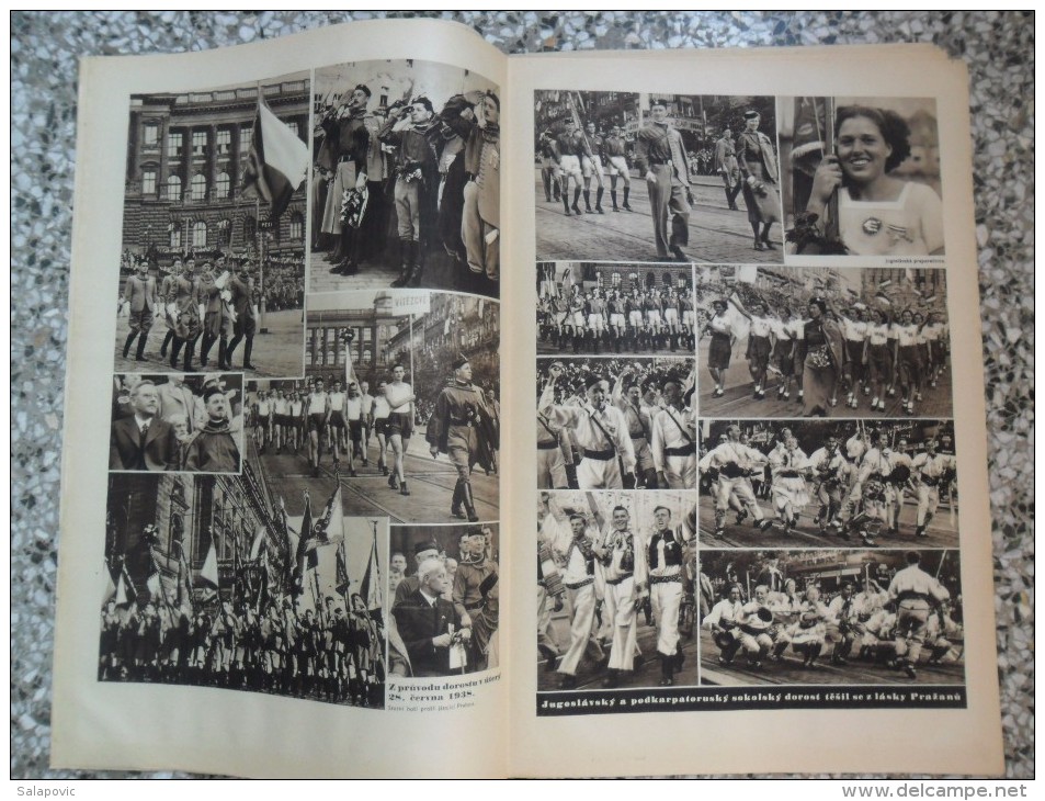 SOKOL &#268;SSR SLAVNOSTNI JAS 1938 - Altri & Non Classificati