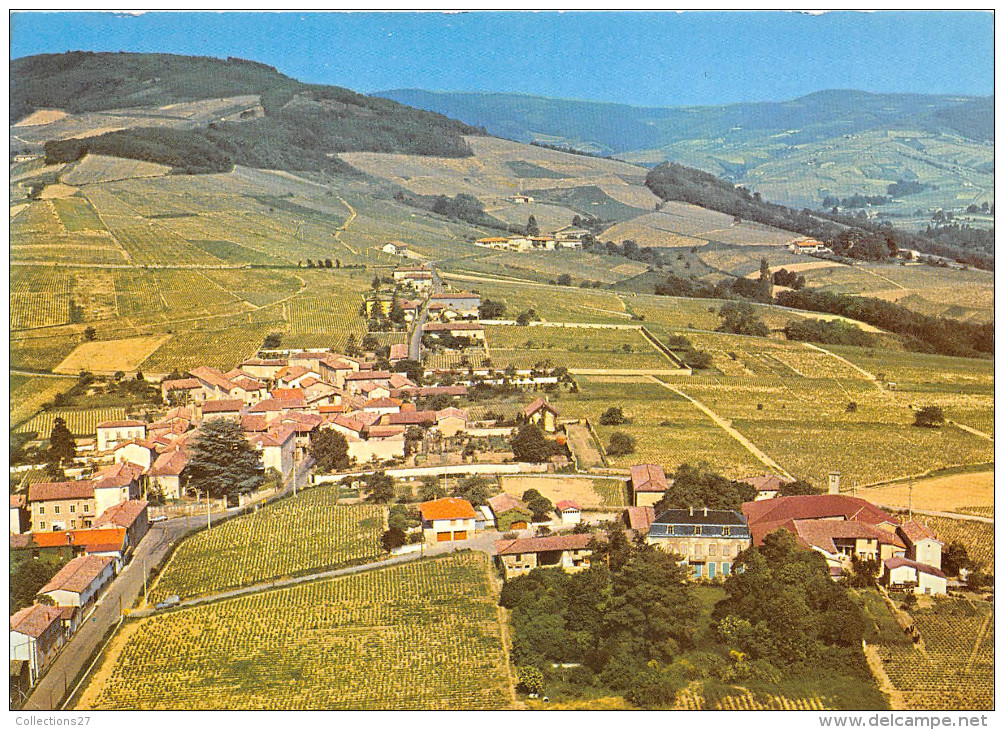 69-CHENAS- VUE AERIENNE DU VIGNOBLE "LES DESCHAMPS" - Chenas