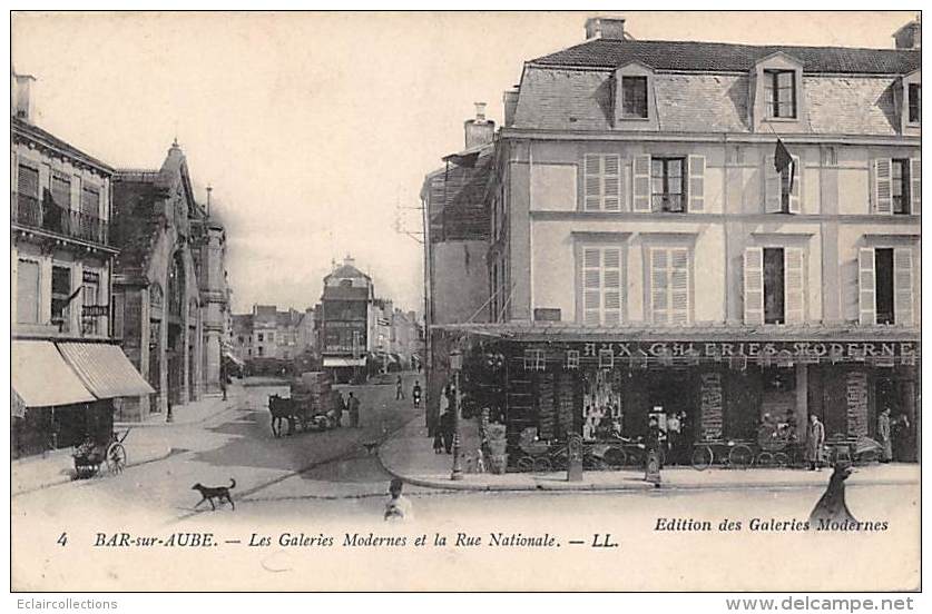 Bar Sur Aube      10        Les Galeries Modernes Rue Nationale - Bar-sur-Aube