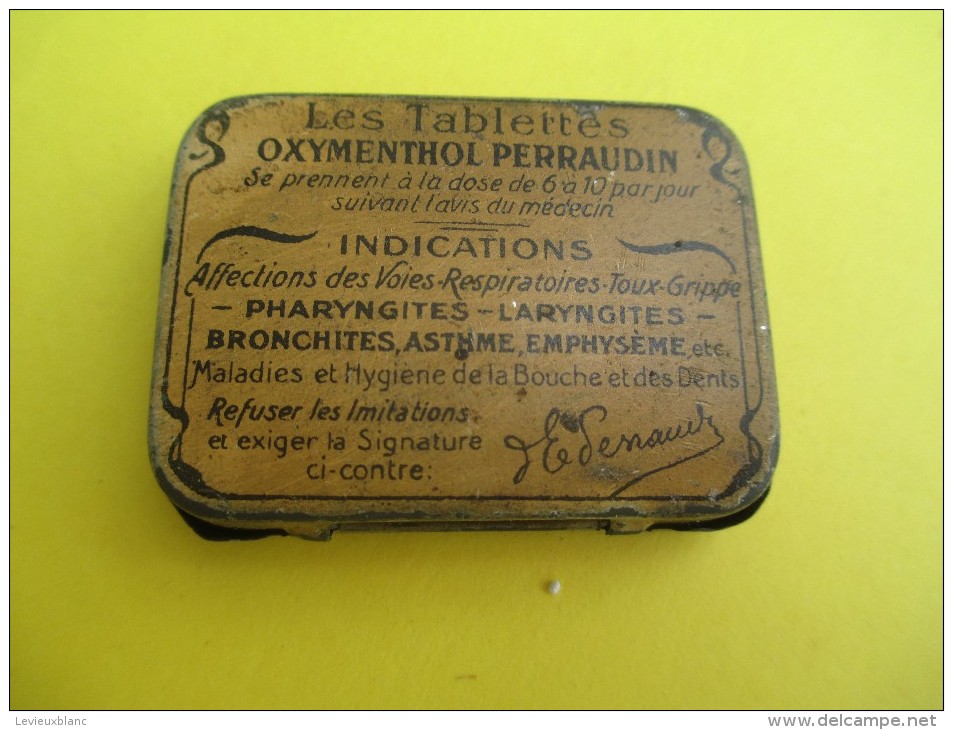 Boite Métallique/ Produit Pharmaceutique/MBC/Ets GOY/Pastilles AntiseptiquesEt Anesthésiques /Vers 1930-1950   BFPP83 - Dosen